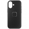 Kryt na mobil Everyday Fabric Case iPhone 17 - Charcoal Kryt na mobil Everyday Fabric Case iPhone 17 - Charcoal