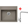 Set Sinks Solo 560 Truffle + Elka lesklá Set Sinks Solo 560 Truffle + Elka lesklá