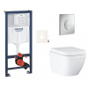 Grohe Závěsný wc set do lehkých stěn / předstěnová montáž Euro Ceramic SIKOGRSEUSAP00 Grohe Závěsný wc set do lehkých stěn / předstěnová montáž Euro Ceramic SIKOGRSEUSAP00