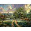 Schmidt - Puzzle Thomas Kinkade: Život na vidieku - 1000 dielov Schmidt - Puzzle Thomas Kinkade: Život na vidieku - 1000 dielov