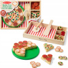 Melissa & Doug Drevená PIZZA na suchý zips, sada 36 doplnkov - Malý Kuchár Melissa & Doug Drevená PIZZA na suchý zips, sada 36 doplnkov - Malý Kuchár