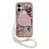 Zadný kryt Guess IML Flowers Strap MagSafe pre iPhone 17 Pink Zadný kryt Guess IML Flowers Strap MagSafe pre iPhone 17 Pink