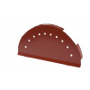 Precit Čelo hrebenáča polguľaté oxidovaná červená Precit Čelo hrebenáča polguľaté oxidovaná červená