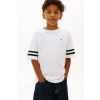 Tommy Hilfiger tričko detské bavlnené KB0KB10299.128.176.PPY2 biela 152 Tommy Hilfiger tričko detské bavlnené KB0KB10299.128.176.PPY2 biela 152