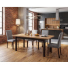 VIKO-design-TOP Jedálenská zostava rozkladací stôl a štyri stoličky Carlos grey VIKO-design-TOP Jedálenská zostava rozkladací stôl a štyri stoličky Carlos grey