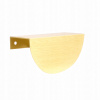 Nábytková úchytka hranová POLKRUH UA01 loft zlatá brúsená 11,6cm Nábytková úchytka hranová POLKRUH UA01 loft zlatá brúsená 11,6cm