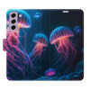 Flip pouzdro iSaprio - Samsung Galaxy S21 FE 5G - Jellyfish - kapsičky na karty (Knížkový flip kryt, obal, pouzdro iSaprio na mobil Samsung Galaxy S21 FE 5G - Jellyfish - 360° ochrana telefonu, přihrá Flip pouzdro iSaprio - Samsung Galaxy S21 FE 5G - Jellyfish - kapsičky na karty (Knížkový flip kryt, obal, pouzdro iSaprio na mobil Samsung Galaxy S21 FE 5G - Jellyfish - 360° ochrana telefonu, přihrá