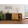 Bighome - Príborník divoký dub 180x43x79 prírodný olejovaný LINDAU Bighome - Príborník divoký dub 180x43x79 prírodný olejovaný LINDAU