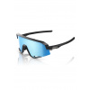 Slnečné okuliare 100% SLENDALE - Matte Black - HiPER Blue Multilayer Mirror Lens Slnečné okuliare 100% SLENDALE - Matte Black - HiPER Blue Multilayer Mirror Lens