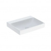 Geberit One Umyvadlo 60x48 cm, bez otvoru, vývod svislý, bílá/KeraTect 505.021.01.1 Geberit One Umyvadlo 60x48 cm, bez otvoru, vývod svislý, bílá/KeraTect 505.021.01.1