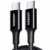 Kábel Ugreen USB - USB typ C 1 m čierny Kábel Ugreen USB - USB typ C 1 m čierny