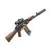 Wiky Puška AK-47 s patronami a pěnovými náboji 91 cm Wiky Puška AK-47 s patronami a pěnovými náboji 91 cm