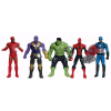 VEĽKÁ SADA FIGÚROK AVENGERS 5 KS HULK SPIDER MAN VEĽKÁ SADA FIGÚROK AVENGERS 5 KS HULK SPIDER MAN