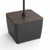Zahradní stůl Keter Luzon Deco walnut / grafit Zahradní stůl Keter Luzon Deco walnut / grafit