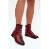 Dámske členkové topánky ASA62-16 Bordeaux s čiernou - Jezzi 37 bordo-černá Dámske členkové topánky ASA62-16 Bordeaux s čiernou - Jezzi 37 bordo-černá
