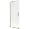 Mexen Velar 2-krídlová posuvná vaňová zástenka 85 x 150 cm, mráz, zlatý kartáčovaný - 896-085-000-31-55 Mexen Velar 2-krídlová posuvná vaňová zástenka 85 x 150 cm, mráz, zlatý kartáčovaný - 896-085-000-31-55
