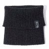 Nákrčník - Jukki čierna, šedá vlnená detská šál (Velor šál s klinikou) Nákrčník - Jukki čierna, šedá vlnená detská šál (Velor šál s klinikou)