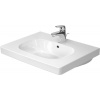 Duravit D-Code umývadlo 65x48.5 cm obdĺžnik klasické umývadlo-umývadlo na nábytok biela lesklá 03426500002 Duravit D-Code umývadlo 65x48.5 cm obdĺžnik klasické umývadlo-umývadlo na nábytok biela lesklá 03426500002