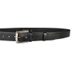 PENNYBELTS Pánský kožený opasek EXKLUZIV 25-V1-60 černý - 85 cm PENNYBELTS Pánský kožený opasek EXKLUZIV 25-V1-60 černý - 85 cm