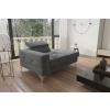 Nábytek PEGAS s.r.o. Sofa lenoška TOSCANIA 135 cm - grafit, pravá strana Nábytek PEGAS s.r.o. Sofa lenoška TOSCANIA 135 cm - grafit, pravá strana