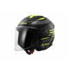 MOTOCYKLOVÁ PRILBA LS2 OF616 AIRFLOW II BRUSH BLACK H-V YELLOW-06 XL MOTOCYKLOVÁ PRILBA LS2 OF616 AIRFLOW II BRUSH BLACK H-V YELLOW-06 XL