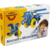 VOLKOVA STAVEBNICA Lietadlo a motorka VOLKOVA STAVEBNICA Lietadlo a motorka