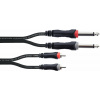Cordial EU 1,5 PC 1,5 m Audio kábel Cordial EU 1,5 PC 1,5 m Audio kábel