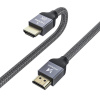 Wozinsky HDMI 2.1 8K 60 Hz 48 Gb/s / 4K 120 Hz / 2K 144 Hz 1 m strieborný kábel (WHDMI-10)