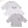 Kojenecka košieľka - Baby Tap Eevi 56 Gray (Drobné 3-pakové hviezdy 056) Kojenecka košieľka - Baby Tap Eevi 56 Gray (Drobné 3-pakové hviezdy 056)