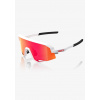 100% Slendale - Soft tact White - HiPER Red Multilayer Mirror Lens 100% Slendale - Soft tact White - HiPER Red Multilayer Mirror Lens