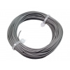 Medený drôt 0.5 mm, 0.22 mm2, PVC izolácia, šedý, 10m Medený drôt 0.5 mm, 0.22 mm2, PVC izolácia, šedý, 10m