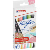 Sada akrylových popisovačov edding 5100 5f pastelové farby Sada akrylových popisovačov edding 5100 5f pastelové farby