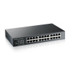 ZyXEL GS1915-24E, 24-port GbE Smart hybrid mode Switch, standalone or NebulaFlex Cloud, rackmount, fanless ZyXEL GS1915-24E, 24-port GbE Smart hybrid mode Switch, standalone or NebulaFlex Cloud, rackmount, fanless