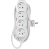 Emos P0415, predlžovací kábel 5m, 4 zásuvky, PVC, biely P0415 Emos P0415, predlžovací kábel 5m, 4 zásuvky, PVC, biely P0415