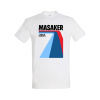 Tričko Koza Bobkov - Masaker retro Biela 3XL Tričko Koza Bobkov - Masaker retro Biela 3XL