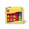 LEGO® Iconic Classic svačinový set láhev a box červená/modrá