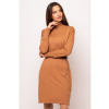Dámske šaty HEAVY TOOLS / HARVEEN caramel Farba: karamelová, Veľkosť: L Dámske šaty HEAVY TOOLS / HARVEEN caramel Farba: karamelová, Veľkosť: L