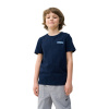 Chlapčenské turistické tričko s krátkym rukávom 4F JUNIOR-TSHIRT-JWSS24TTSHM1131-31S-NAVY Modrá 146 2024 Chlapčenské turistické tričko s krátkym rukávom 4F JUNIOR-TSHIRT-JWSS24TTSHM1131-31S-NAVY Modrá 146 2024