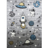 Detský koberec Smart Kids 22924 Grey Rozmery koberca: 160x230 Detský koberec Smart Kids 22924 Grey Rozmery koberca: 160x230