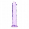 RealRock Crystal Clear Realistic 9″ fialové dildo s prísavkou 25,5 x 4,5 cm RealRock Crystal Clear Realistic 9″ fialové dildo s prísavkou 25,5 x 4,5 cm