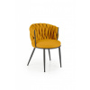 Halmar K516 židle, hořčicová Halmar K516 židle, hořčicová