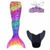 Kuaki Mermaids Plutva a plavkový top Rainbow S Kuaki Mermaids Plutva a plavkový top Rainbow S