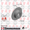 ZIMMERMANN Brzdový kotúč 100.1217.20 ZIMMERMANN Brzdový kotúč 100.1217.20
