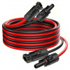 Solární kabel H1Z2Z2-K, 4 mm², 3 m, MC4, červený plus černý Solární kabel H1Z2Z2-K, 4 mm², 3 m, MC4, červený plus černý