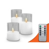 Vosková LED sviečka MOON IN THE ROOM ML93 sada 3ks Vosková LED sviečka MOON IN THE ROOM ML93 sada 3ks