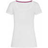 STEDMAN CREW NECK T MEGAN / Dámske vypasované tričko - white S STEDMAN CREW NECK T MEGAN / Dámske vypasované tričko - white S