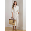 Lauren Ralph Lauren košeľové šaty ľanové 200P13685 biela 42 Lauren Ralph Lauren košeľové šaty ľanové 200P13685 biela 42