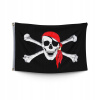 Černá pirátská vlajka Černá pirátská vlajka