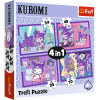 TREFL Deň s Kuromi 4v1 35,48,54,70 dielov TREFL Deň s Kuromi 4v1 35,48,54,70 dielov