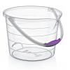 TREND Vedro plastové transparentné 10 l 27x25 cm TREND Vedro plastové transparentné 10 l 27x25 cm